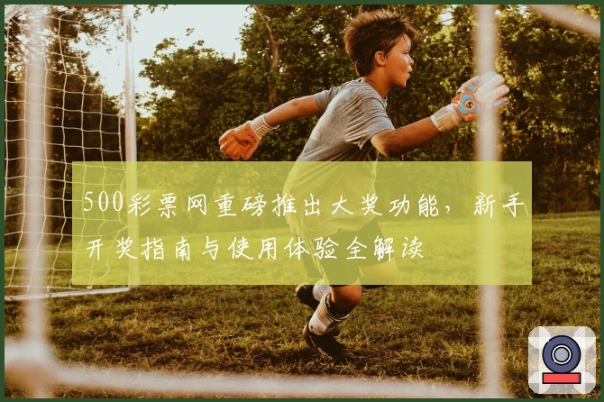 500彩票网重磅推出大奖功能，新手开奖指南与使用体验全解读